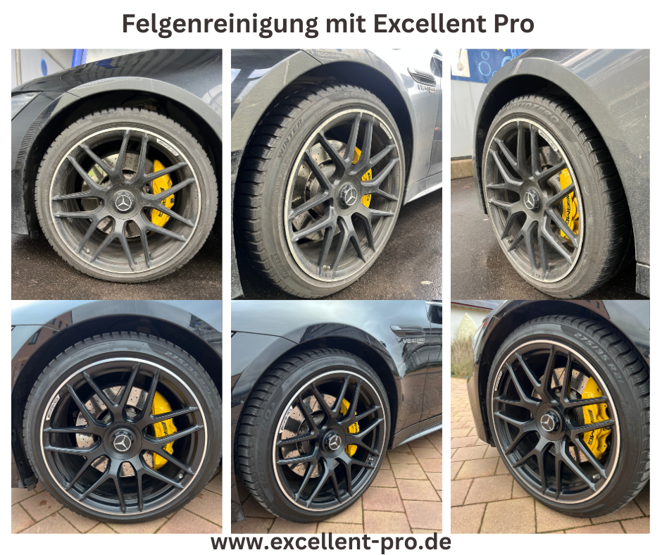 Felgenreiniger pH-neutral - starke Reinigung & für alle Felgentypen – 750ml