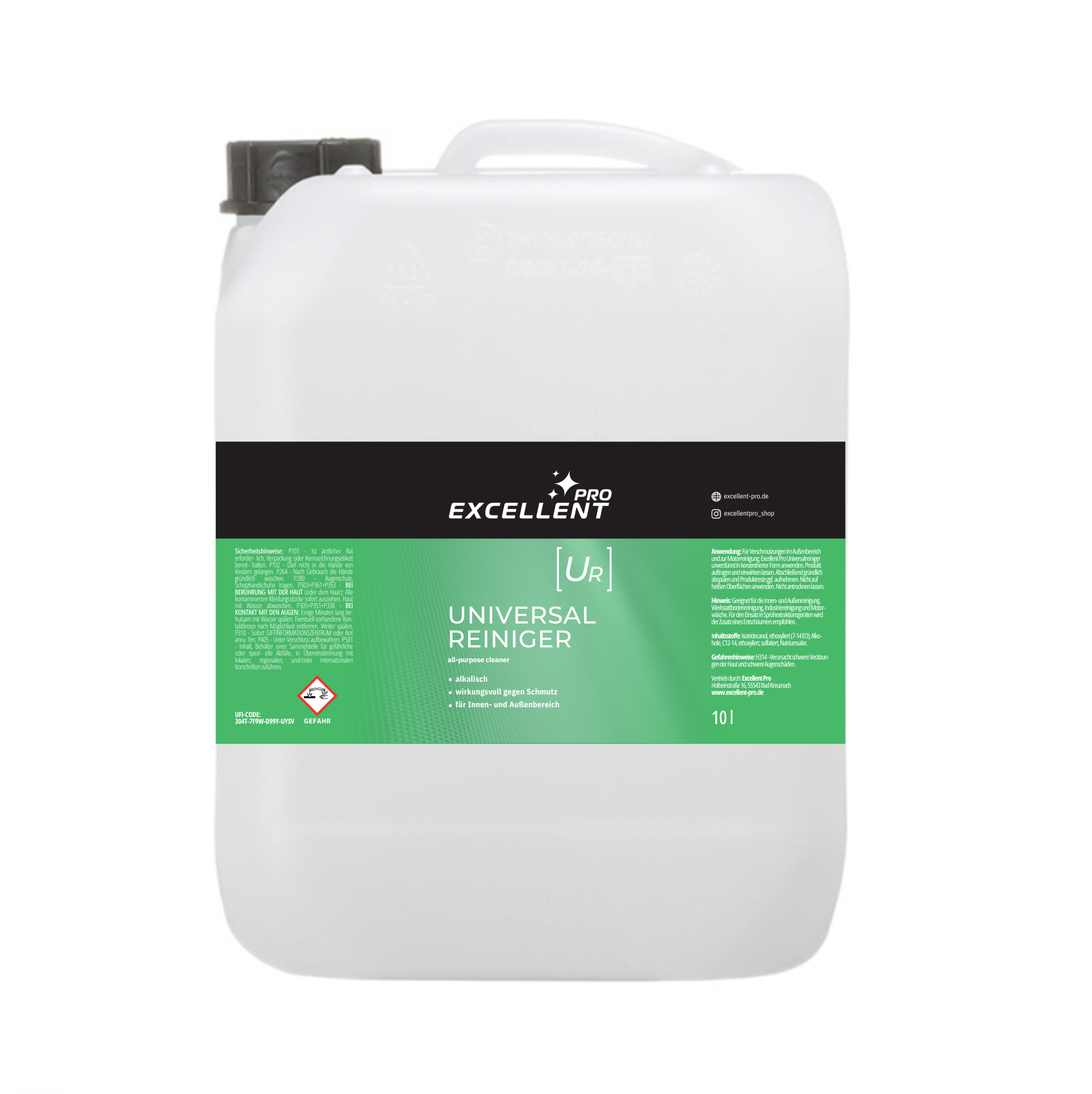 Universalreiniger 10 L – Profi-Kanister für Vorreiniger, Werkstatt & Auto
