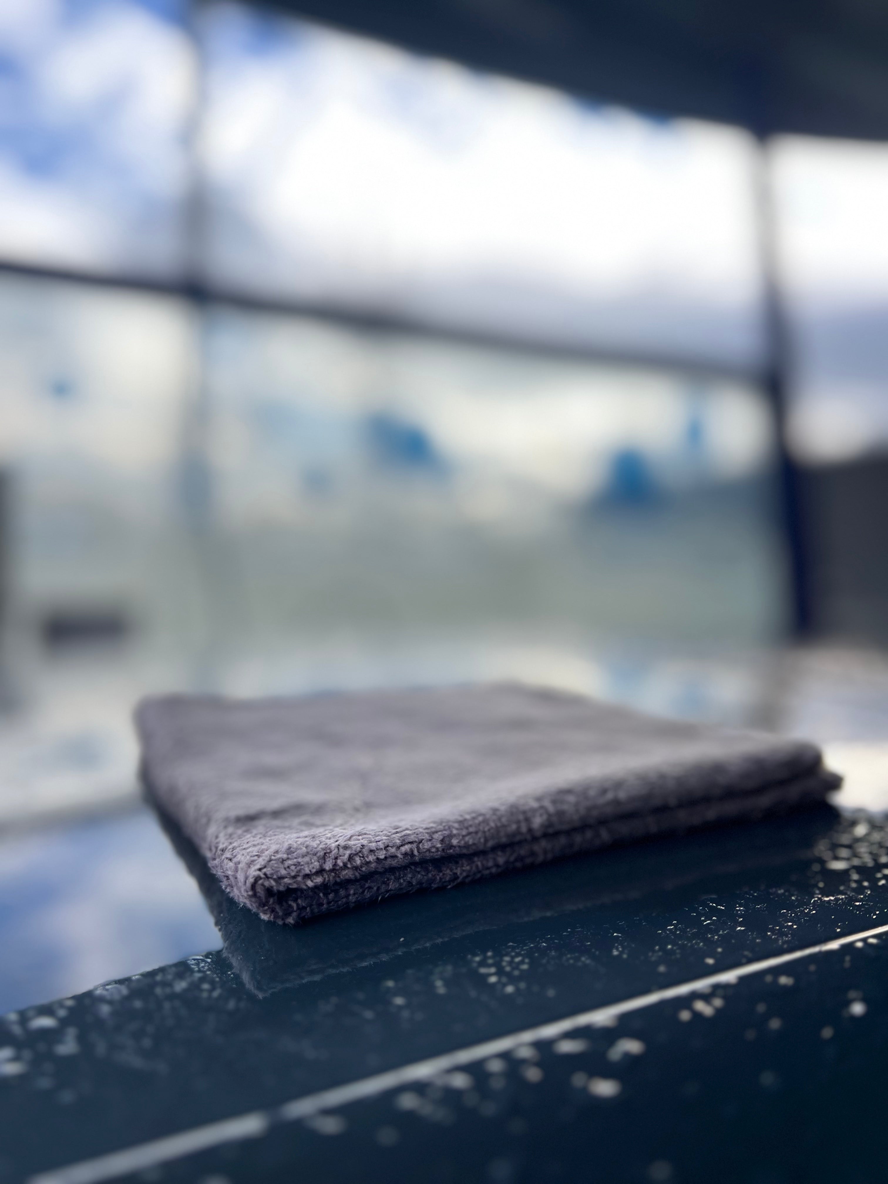 Mikrofasertuch 40×40 cm 420 GSM – fusselfrei & kratzfrei für Autopflege