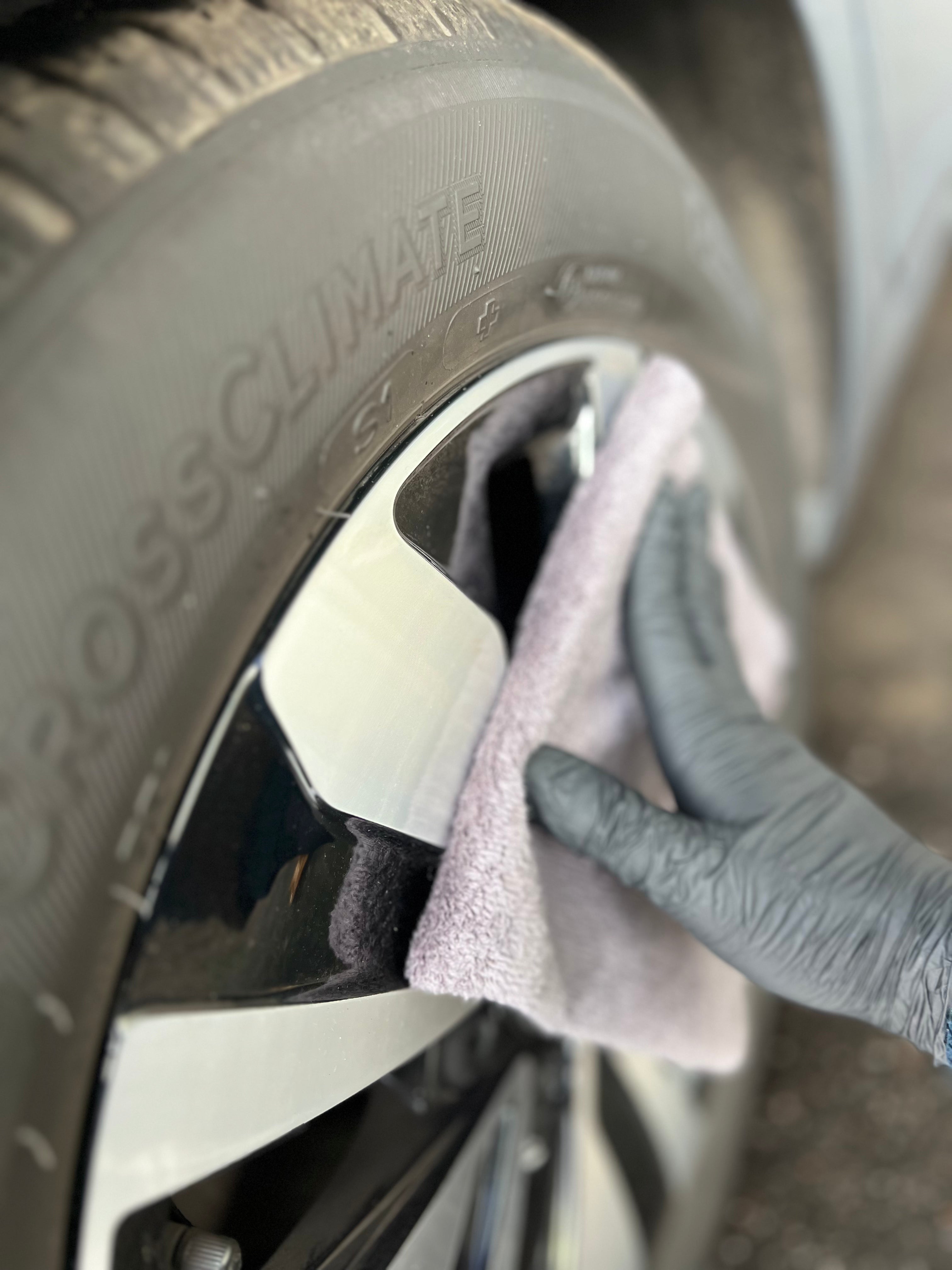 Mikrofasertuch 40×40 cm 420 GSM – fusselfrei & kratzfrei für Autopflege