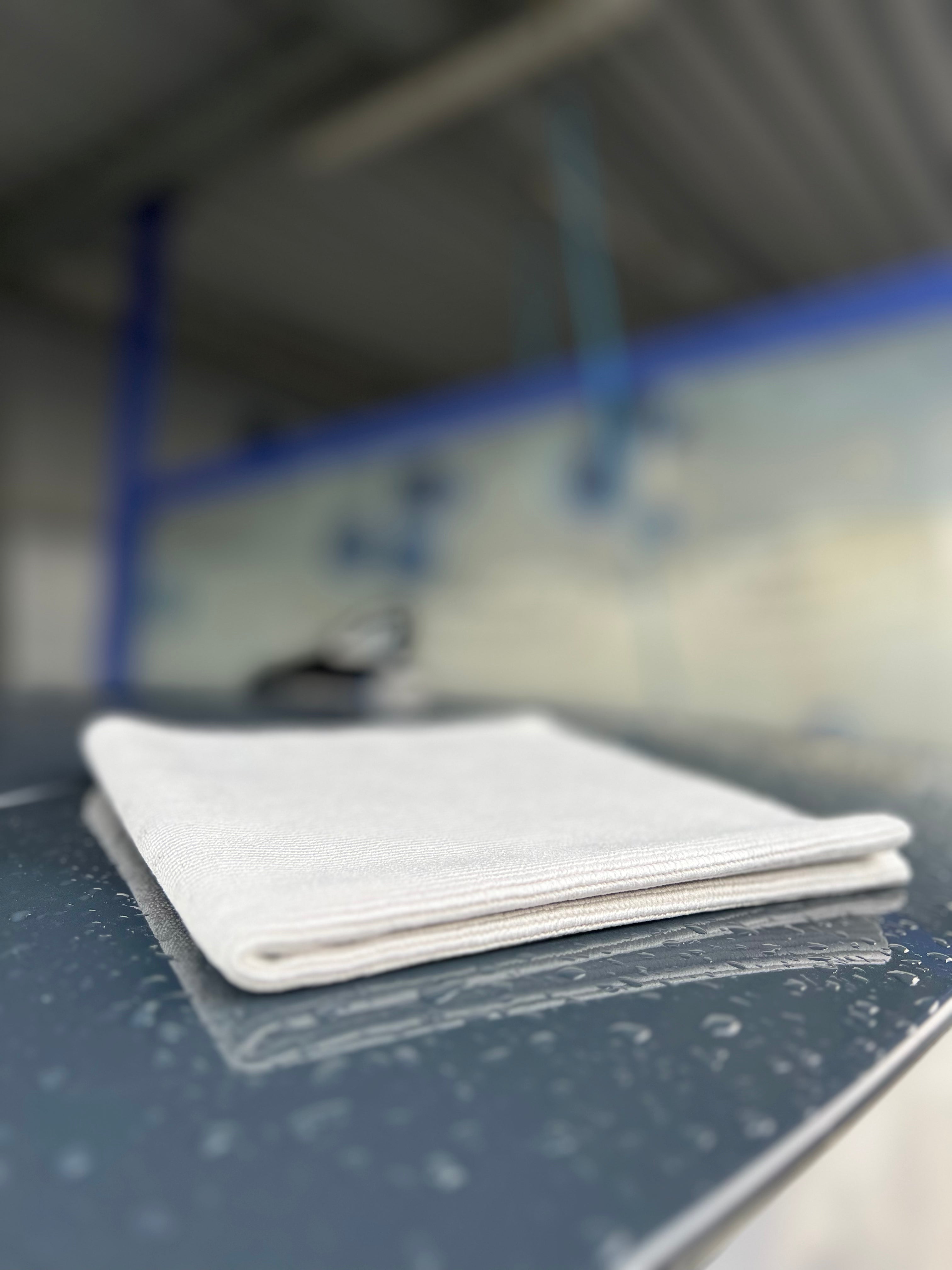 Mikrofasertuch 40×40 cm 420 GSM – fusselfrei & kratzfrei für Autopflege