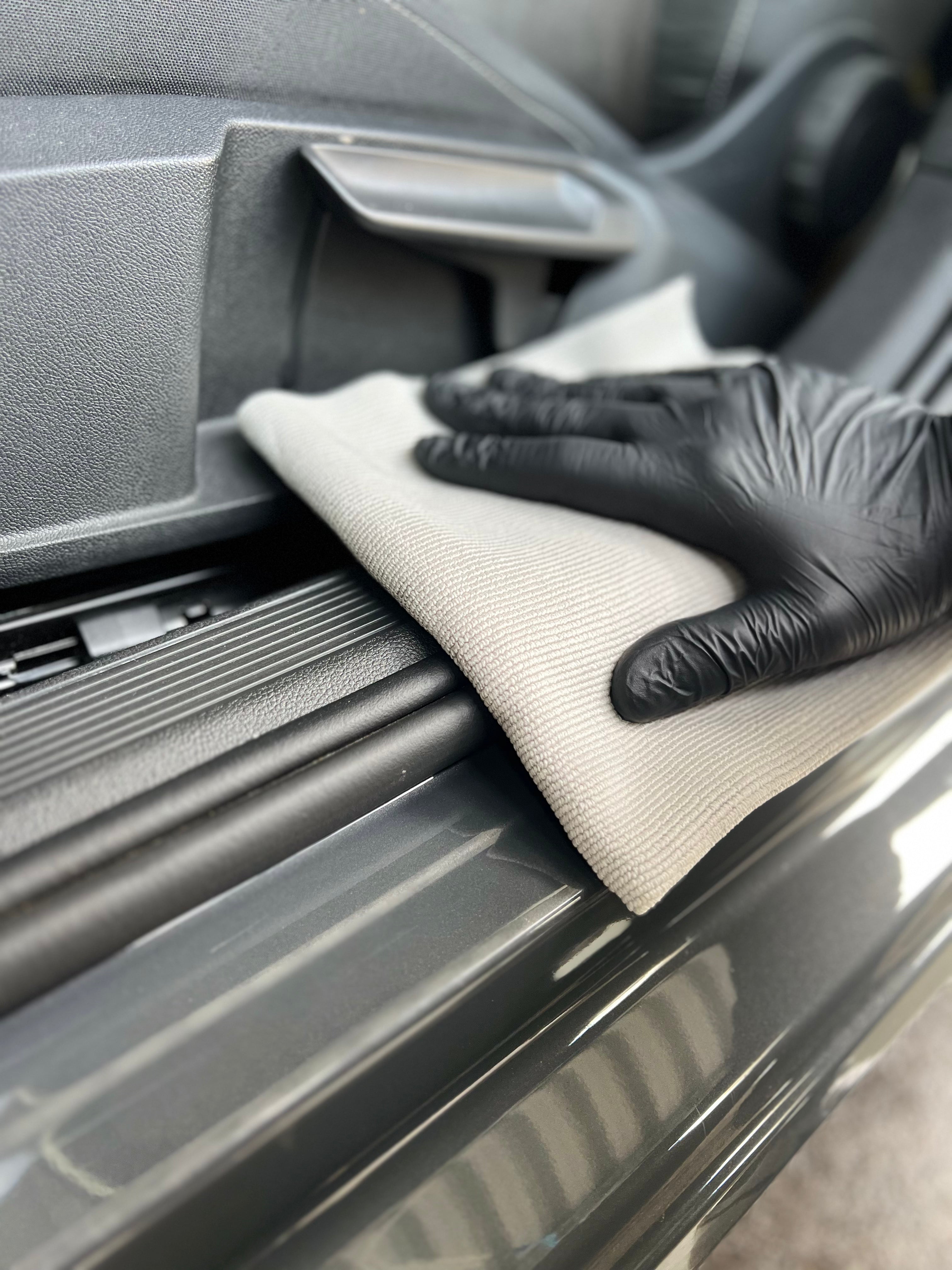 Mikrofasertuch 40×40 cm 420 GSM – fusselfrei & kratzfrei für Autopflege