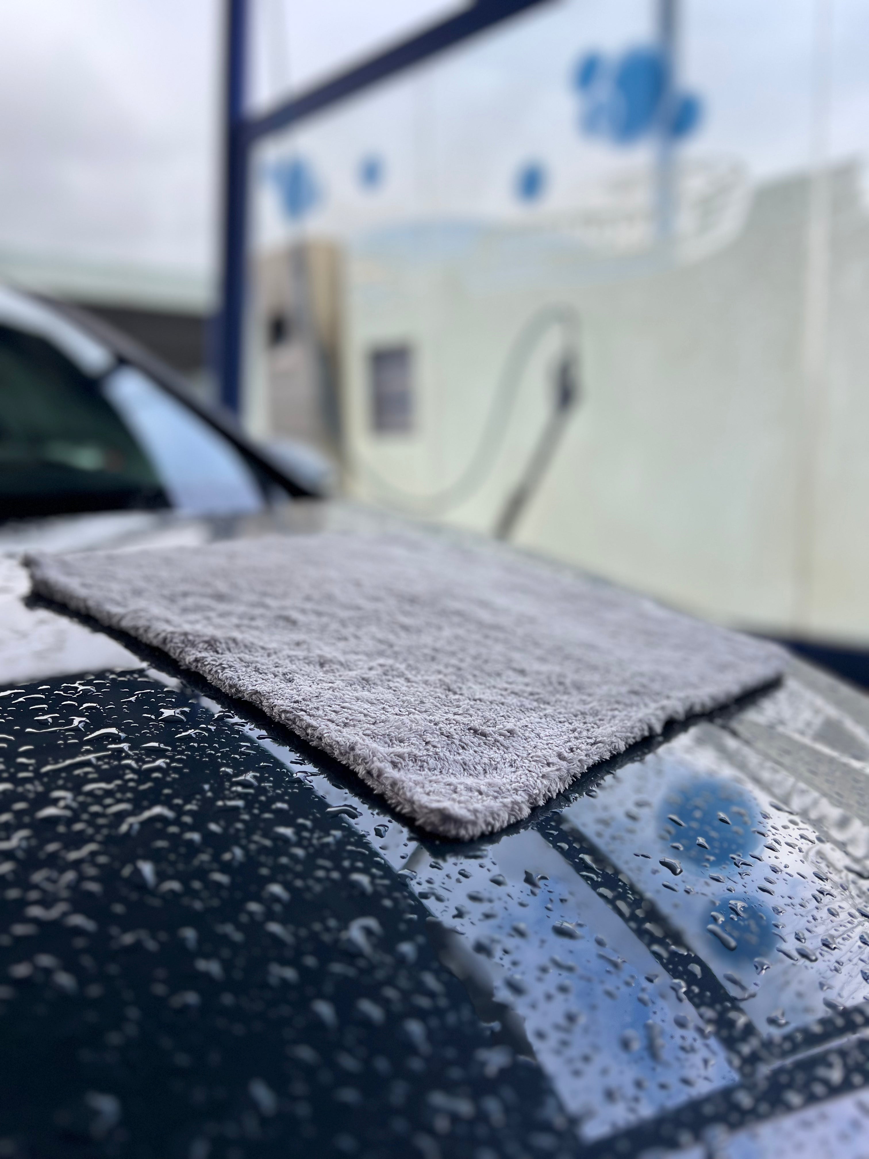 Mikrofasertuch 40×40 cm 500 GSM – fusselfrei für Autopflege & Politur