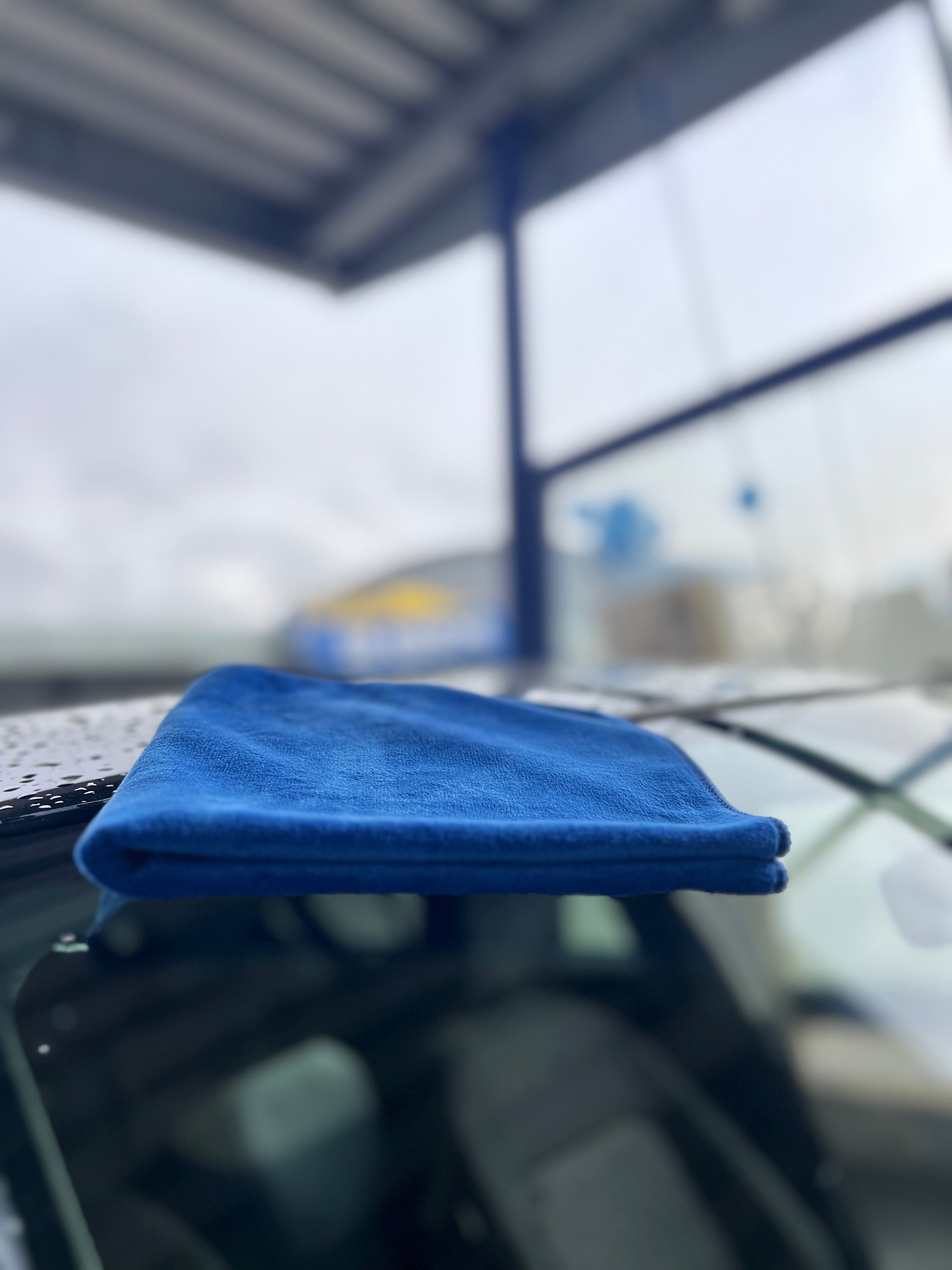 Premium Mikrofasertuch 40×40 cm 400 GSM – Lack, Glas & Innenraum