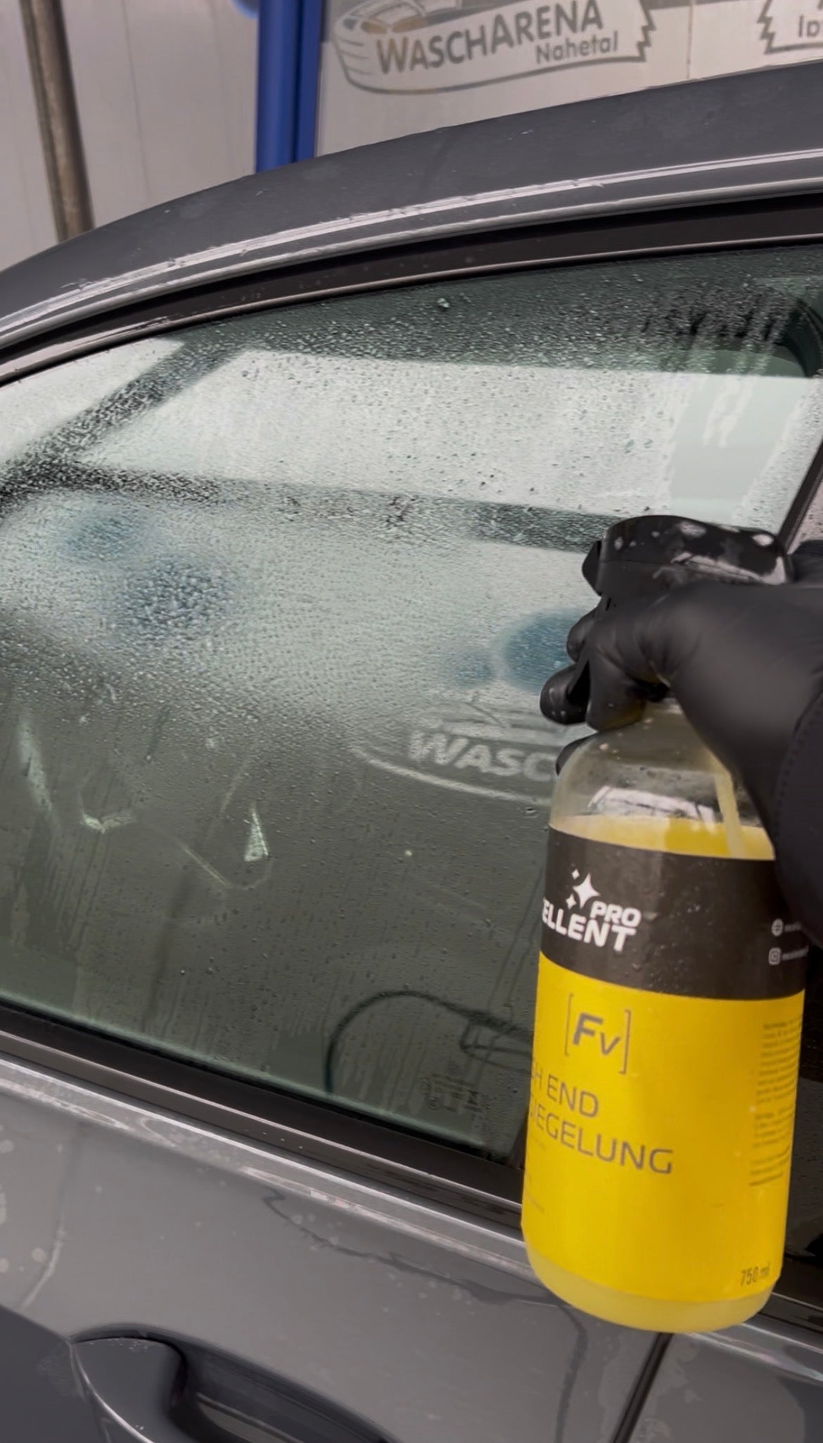 Felgenreiniger mit Versiegelung & Profi-Mikrofasertuch(1400 GSM)