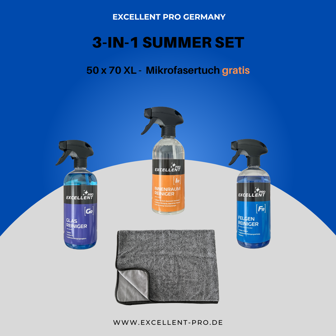 Summer Komplett Set – Innen, Glas & Felgen